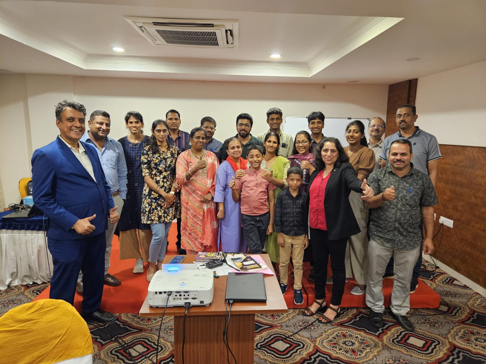 Workshop participants at a Chakravyuh Wealth War session